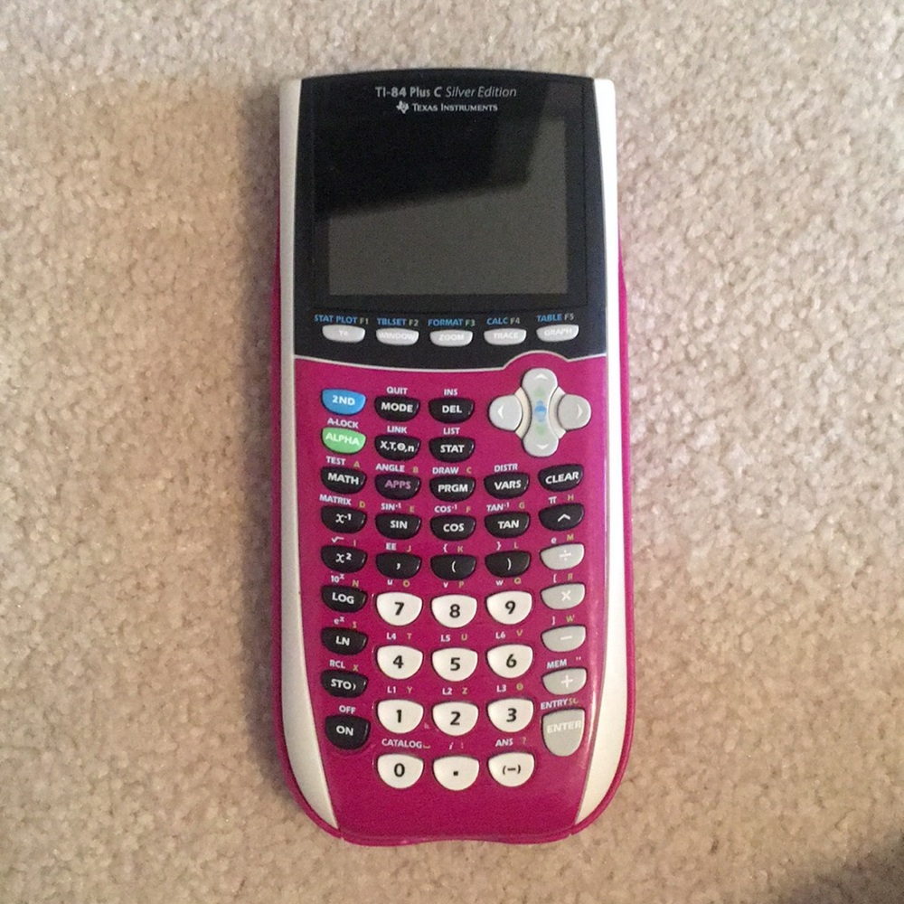 TI-84 plus C silver edition